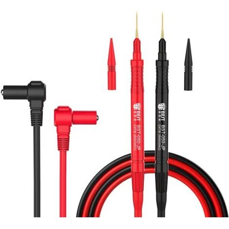 20a 2000 V Hitze- Und Kältebeständiger Silikongummikabel, Spitze Sondenspitze, Austauschbar, Für Digitalmultimeter