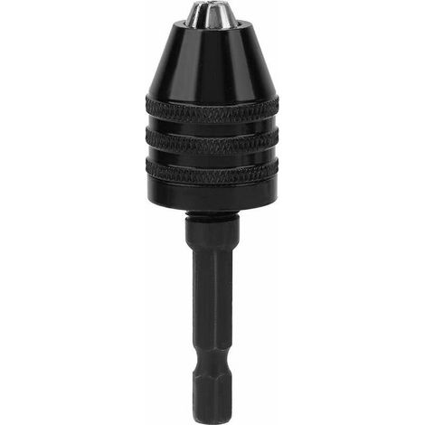 Bohrfutter--1/4-zoll-bohrfutter, 0,3-6,5 Mm Elektrisches Dreibackenfutter Mit 1/4-zoll-sechskantschaft Für Schnellen Wechsel, Adapter-konverter, Miniatur-bohrfutter Für Mini-bohrmaschine