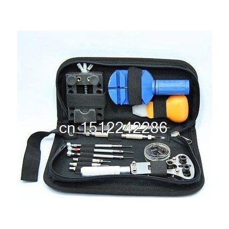 1 Set Uhrmacherwerkzeug Öffner Federstegheber Stiftauswerfer Reparatur-kit Mit Etui