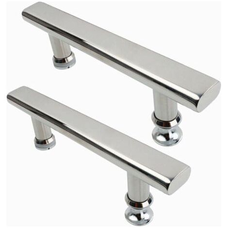 145 Mm Türgriffe Für Duschtüren Aus Verchromtem Edelstahl Für Bad Und Küche Fliti