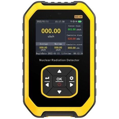 Tragbarer Digitaler Geigerzähler Mit Lcd-display, Strahlungsdetektor Für Nukleare Strahlung, Beta-gamma-dosimeter-tester