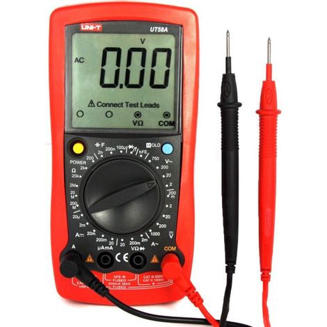 Präzises Digitales Multimeter Mit Automatischer Bereichswahl, Digitales Ingenieurmessgerät Für Hydrauliksysteme, Amperemeter