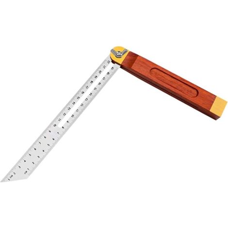 Schiebbares T-winkelmesser – Essentielles Zimmermanns-winkelmessgerät – 22 Cm / 9 Zoll – Zum Messen Oder Übertragen Beliebiger Winkel Von 0 Bis 360 Grad