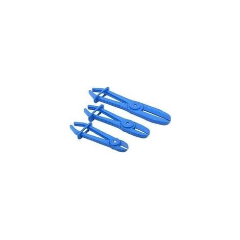 Schlauchklemmen, 3-teiliges Set Schlauchklemmen Für Leitungen, Klemmzange Für Schläuche, Schlauchschellenzange, Kühlmittelschlauchzange Für Benzinschläuche, Kraftstoffsparend, 155, 185, 250 Mm