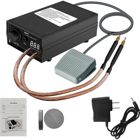 Einstellbare Punktschweißmaschine Für Batterien, 8000w, Diy-kit, Tragbares Hochleistungs-nickel-punktschweißgerät Für Punktschweißmaschinen-sets