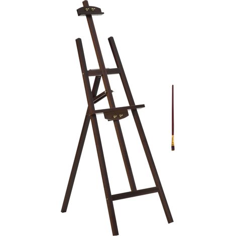 Künstlerstaffelei Auf Ständern, Maße 51,5b X 71,5t X 134,5h Cm, Neigbar Bis Max. 90°, Kiefernholz