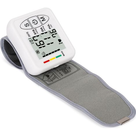 Sprechendes Handgelenk-blutdruckmessgerät, Herzfrequenzdetektor, Datenübertragung Mit Digitalem Lcd-bildschirm, Blutdruckmessung, Herzfrequenz, Pulserkennung, Schnell Und Sehr