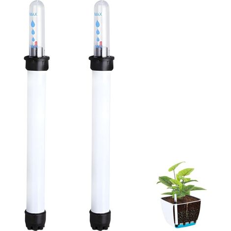 2 Stück Wasserstandsanzeiger, Bodenfeuchtigkeitsmesser-stücke, Pflanzen-wasserindikator, Pflanzen-hygrometer, Bewässerungsmonitor Für Garten, Rasen Und Landwirtschaftliche Nutzung (22,8 Cm)