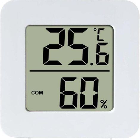 Kleines Digitales Hygrometer, Innenthermometer, Raumthermometer, Temperatur- Und Feuchtigkeitsmesser Für Den Komfort Im Büro Und Zu Hause