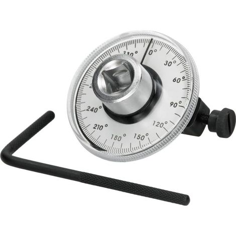 Ecd Deutschland Drehmomentschlüssel Mit Winkelmesser, 1/2" Antrieb, Drehmomentanzeiger, Winkelzähler, Drehwinkelanzeige, Automatisches Einstellbares Werkzeug Für Autowerkstatt