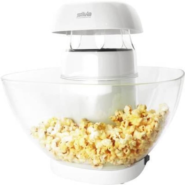 Silva-Homeline PM 440 Popcornmaschine Weiß Kompakt