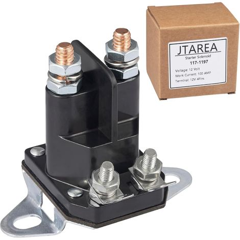 117-1197 Anlasserrelais-solenoid 12v Traktor Rasenmäher Ersatzteile 784-1221-210 Anlasserrelais Für Toro Ss4225 Exmark E513075 1-513075 104-3189 212655 47-1910 28-4210