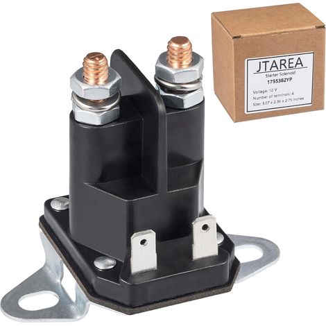 1755382yp Starterrelais-solenoid 12v Solenoid Traktor Rasenmäher Starterrelais 12volt Starter-solenoid-relay Für 44814800 5321384-06 5321461-54 1-8604 Toro 47-1910 740207
