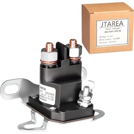 852-1251-210-50 12v Starter-solenoid, Starterrelais Für Bad Boy Zero-turn-rasenmäher, Traktor Zt Czt Mz 108-5349-00