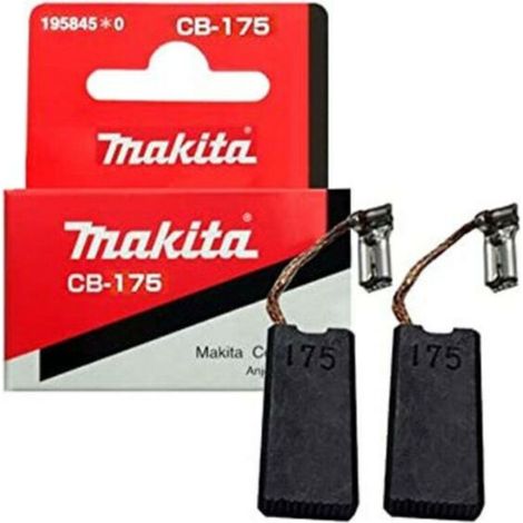 Satz Von 2 Kohlebürsten Cb 175 Für Bohrhammer - Makita 195845-0