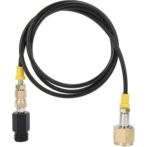 Sodaschlauch, 1,5 M W21.8-14 Din477 Co2-tankadapter Hochdrucksodaschlauch-kit Zubehör Robust Und Langlebig Nicht Leicht Zu Brechen (1,5 M/4,9 Fuß)