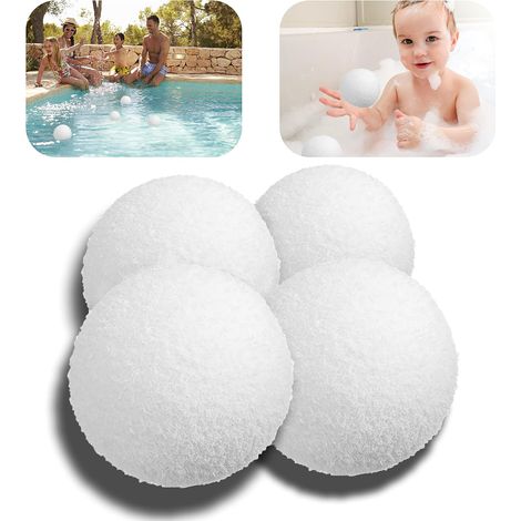 Entschäumungskugel, Ölabsorbierender Schwamm Für Pools, Whirlpools Und Spas, Wiederverwendbar