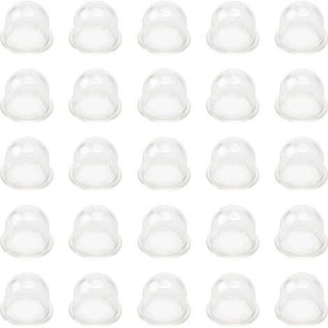 Voogenzek 25 Stück Kraftstoff-primer-glühbirne, Ansaugpumpe Für Rasenmäher, Vergaser-ansaug-glühbirnen-pumpe, Für Rasenmäher, Heckenschere, Kettensäge (19 Mm)