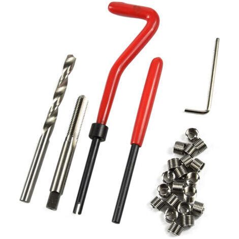 25-teiliges M6 X 1,0 Gewindereparatur-set, Helicoil-kompatibel Für Beschädigte 6-mm-gewinde