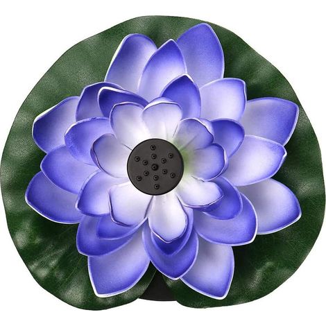 Solarpumpe Für Den Garten, Schwimmende Künstliche Lotus-solarbrunnen Für Teiche, Gärten, Aquarien, Pools Und Dekoration
