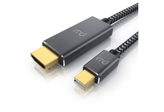 4k Mini Displayport 1.4 Zu Hdmi 2.0 Kabel - Mini Dp Adapter - 4k@60hz - Thunderbolt 1-2 - Audio Und Video - Für Macbook, Surface Pro, Lenovo - 2m - Primewire