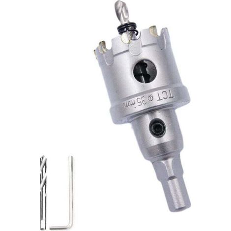 Robuste Industrielle Bimetall-lochsäge Aus Hartmetall, 1-3/8" (35 Mm), Zum Schneiden Von Löchern In Edelstahl