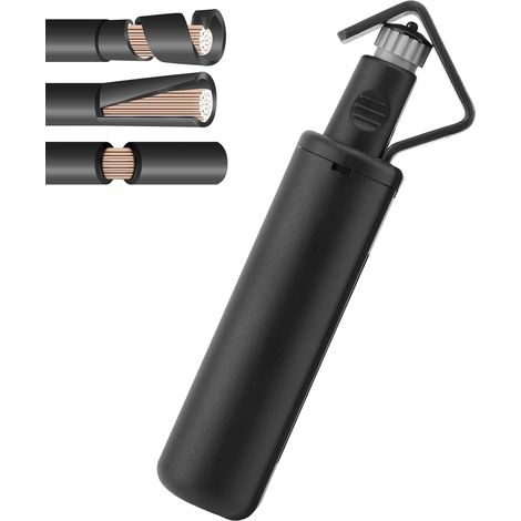 Abisolierzange Mit 3 Schneidemodi, Einstellbare Kabelzange, Langlebige Stahlklinge, Für Kabel Von 4,5 Bis 29 Mm, Kompakt Und Einfach Zu Verwenden