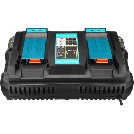 Dc18rc 3a Ersatzladegerät Für Makita 14,4v-18v Li-ion-akku Bl1850b Bl1850 Bl1860b Bl1830b Ladegerät Mit Multifunktionalem Led-anzeige Ladegerät