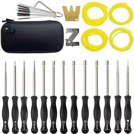 Einstellwerkzeug-set Für Vergaser Von 2-takt-kleinmotoren – Metall Für Präzise Einstellungen Bei Rasenmähern, Mähern Und Kettensägen