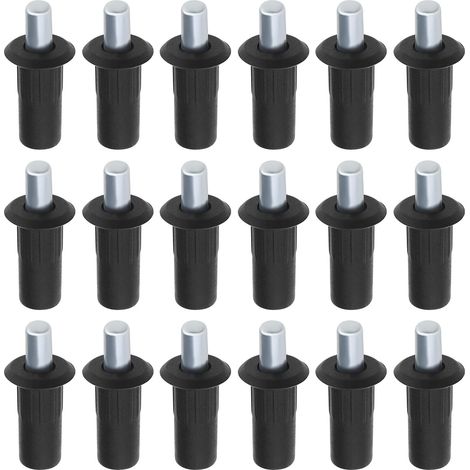 Satz Von 50 Reparatur-federsplinten Für Schranktüren, Dämpfer-reparaturstifte, Jalousien-ersatz Für Fensterwerkzeuge Und Schrankmöbel, Reparaturstifte (schwarz)