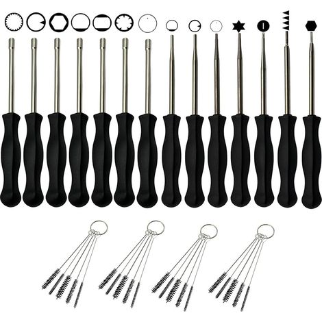 14-teiliges Werkzeugset Zur Vergasereinstellung Für Kettensägen Von Stihl, Ryobi, Husqvarna, Echo, Poulan, Homelite, Weed Eater, Wacker Sowie Rasenmäher Und Laubbläser