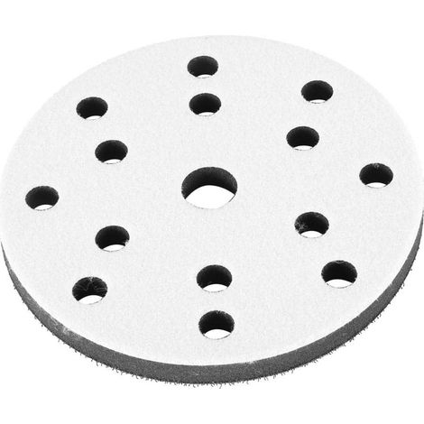 Satz Von 10 Flexiblen Schleiftellern, 150 Mm Weiche Schleif-interface-pads, Weicher Schwamm, Durchmesser 150 Mm (15 Löcher)