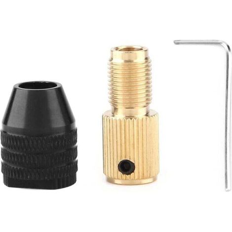 Mini-spannzange, Selbstklemmend, Mini-bohrfutter Für Elektrische Bohrmaschine, Spannbereich 0,3 Bis 3,4 Mm (3,17-mm-loch), Zubehör Für Elektrische Mini-bohrmaschine, Spannhülse Für Motorwelle