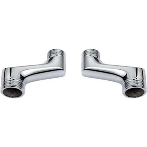 Ahlsen Exzenteranschluss Badewannen-duschmischer, Gebogener Messing-reduzieranschluss, Schwenkbarer Verstellbarer Arm, Exzenteranschluss 1/2 3/4, Wc-exzenteranschluss