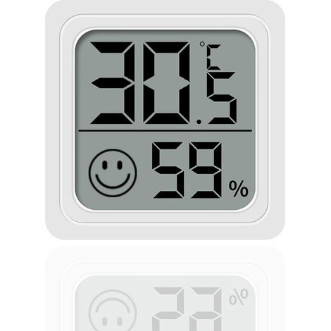 1 Stück Hygrometer Für Haus, Babyzimmer, Trocken Und Feucht, Kühl- Und Heizthermometer, Auto Temperatur Und Luftfeuchtigkeit, Einfaches Mini Elektronisches Hygrometer