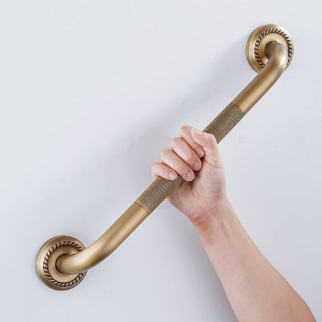 Robuste Haltegriff, Robuste Haltegriff, Elegante Haltegriff Für Badezimmer, Antike Messingoberfläche
