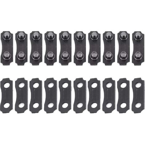 Hippotech 10er-pack Kettenglieder Aus Edelstahl 3/8" Zum Verbinden Der 325er-kette 058