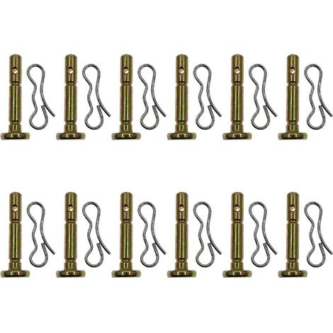 Cancanle 12er Pack Scherstifte Und Splinte Für Schneefräsen Cub & Troy-bilt Mtd 738-04155