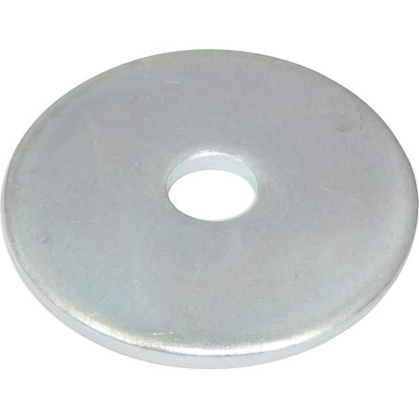 Satz Mit 20 Großen Unterlegscheiben M6x30 Mm - Stärke 2 Mm - Din9021 - Aus Verzinktem Stahl - Silberfarben - Für Schrauben-, Bolzen- Und Mutternmontage, Abdichtung Und Befestigung
