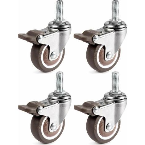Schwenkrollen, 25 Mm M6 X 15 Mm, Für Wagen