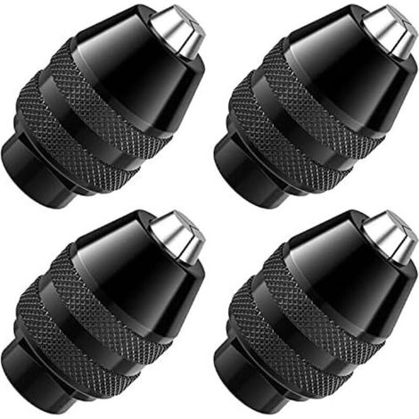 Selbstspannendes Futter Für Dremel 4000, 3000, 300, 200, 100, 8200 - Ersatz 1/32-1/8 Mit Drei Backen (4 Stück)