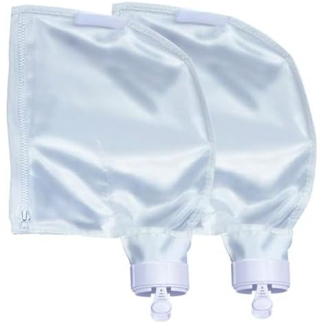 Beutel Für Poolreiniger, 2er-pack Ersatzbeutel Aus Nylon Mit Reißverschluss Für Polaris 280/480 Poolsauger. Ersatzteile Für Poolreiniger.