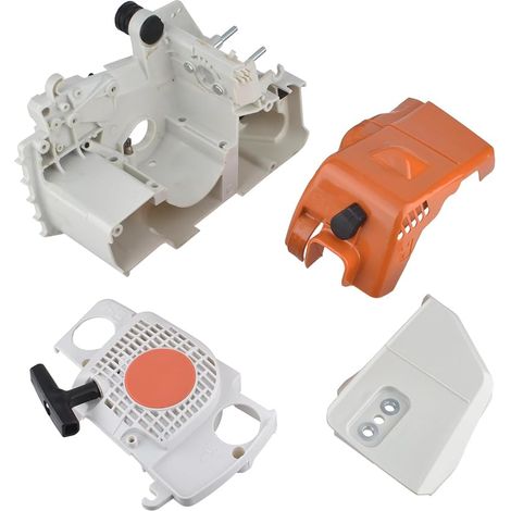 Cancanle Kurbelgehäusesatz, Kupplungsdeckel Und Starter-rückzug Für Stihl Ms180 Ms170 018 017 Benzinkettensäge