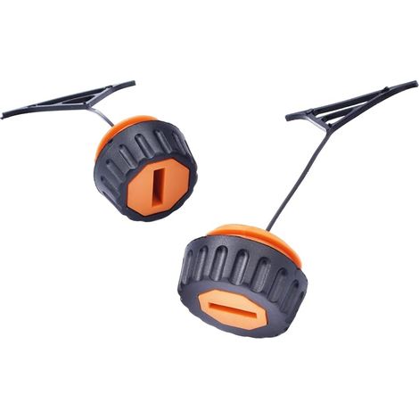 Cancanle 2-in-1 Kraftstoffdeckel Und Öltankverschluss Für Stihl 010 011 012 020 020t 021 023 024 025 026 028 034 034s 036 038 048 Kettensäge