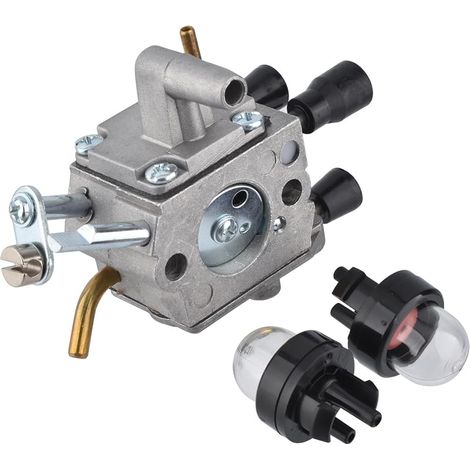 Vergaser Mit Primerbirne Für Stihl Fs400 Fs450 Fs480, Freischneider-gebläse Craftsman 4128 120 0607/0651 Zama C1q-s154