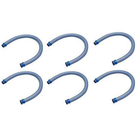 Satz Von 6 Flexiblen Schläuchen Für Pool-staubsauger, Schlauch Für Pool-reiniger, Flexibler Twist-lock-ersatzschlauch Für Zodiac Mx6 Mx8