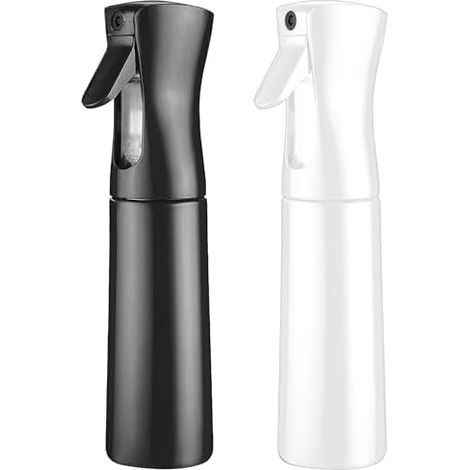 2er-pack Haarsprühflaschen, 300 Ml Zerstäuber Mit Ultrafeinem Druck, Kontinuierliche Sprühfunktion, Für Pflanzen, Friseursalon, Hautpflege Und Reinigung