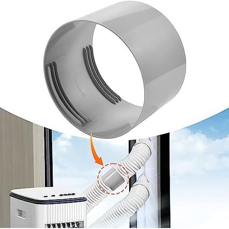 Mobile Klimaanlage Schlauch Adapter, 150mm Abluftschlauch Für Tragbare Klimaanlagen, Pvc-flexrohr Ersatzteile Und Zubehör (150mm)