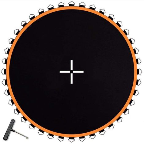 Trampoline, Ersatz-sprungtuch Für Trampoline, Wasserdichtes Und Uv-beständiges Ersatz-sprungtuch Mit 2,4 M Durchmesser, Elastisches Ersatz-sprungtuch Für Runde Trampolinge