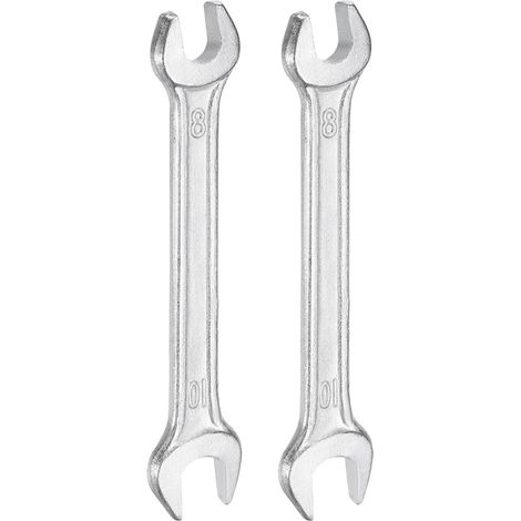 Doppelter Gabelschlüssel, Kleiner Flachkopfschlüssel, 8-10 Mm